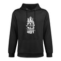 My Man Is 40 And Still Hot 40th Birthday Relaxed Fit Hoodie