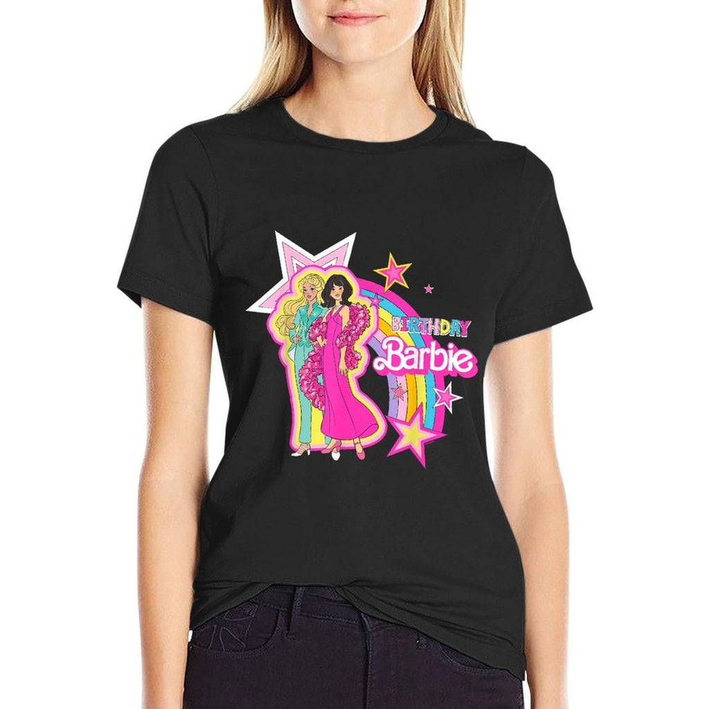 Barbie - Birthday Barbie Rainbow  Easy-care T-Shirt