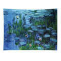 Claude Monet Water Lilies  Nymphéas Deep Color Tapestry