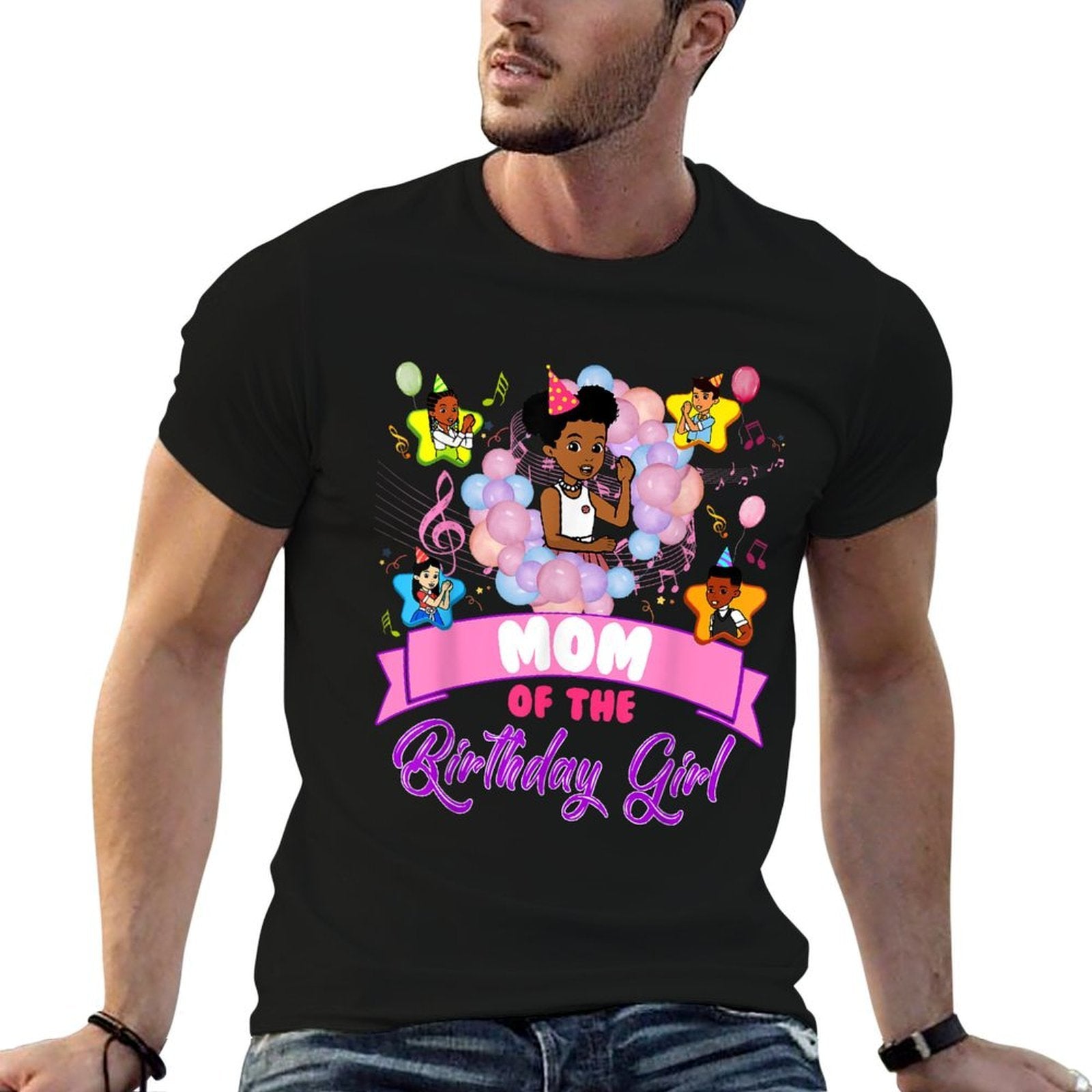 Mom Gracie's Corner Birthday Dolls Cute Party Gift  Rolled Sleeves T-Shirt