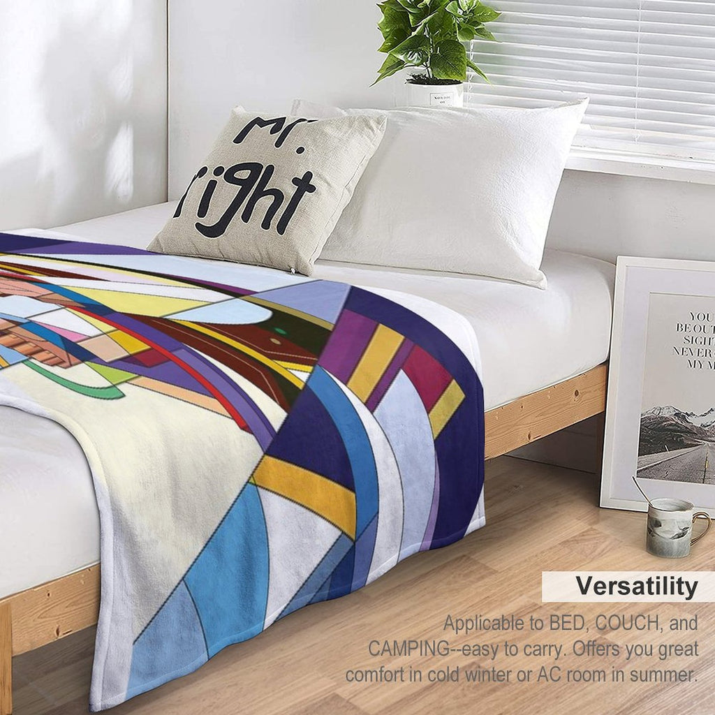 The Dance of The Güegüense Or Macho Mouse Versatility Throw Blanket