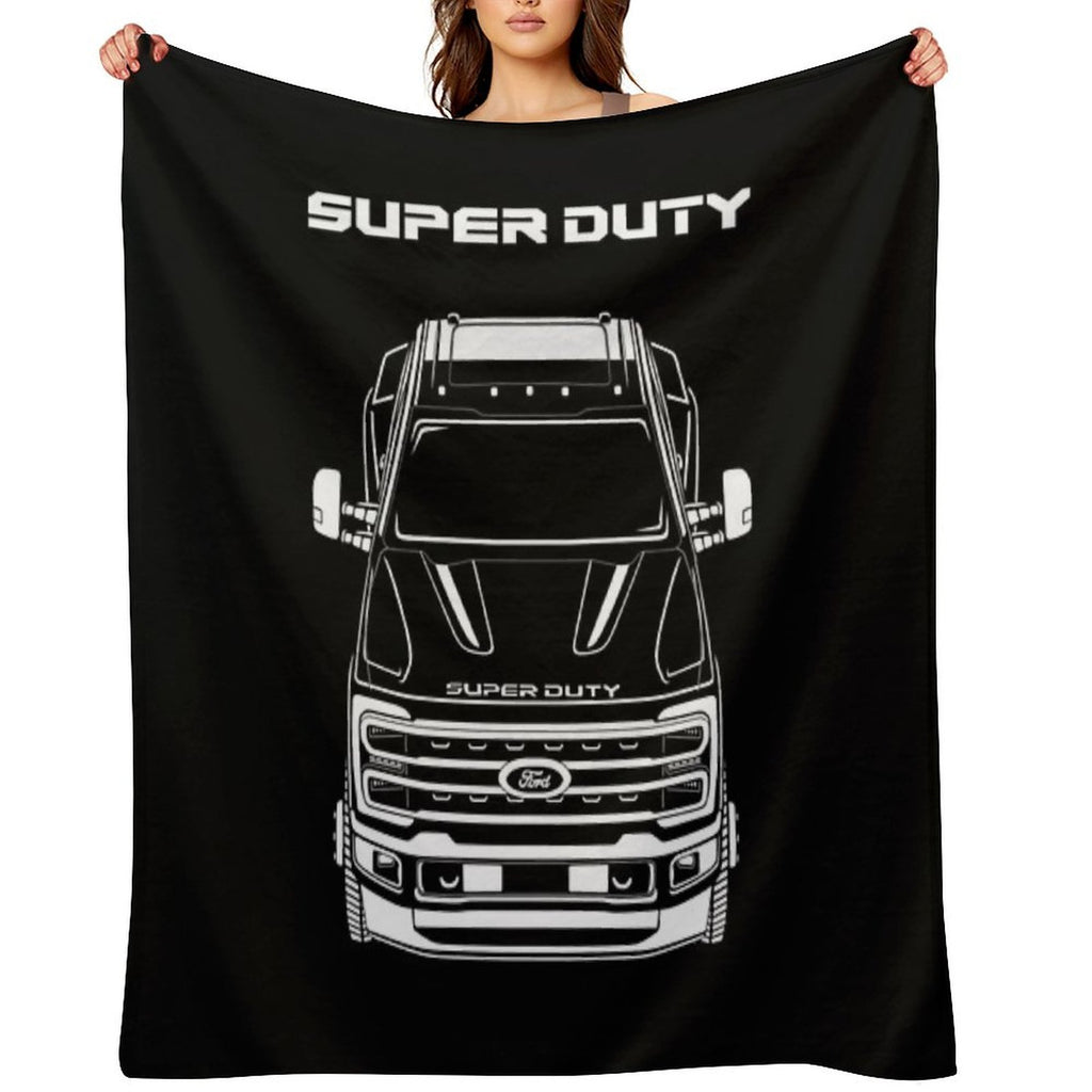 F350 Super Duty 2023-2024 Durable Throw Blanket