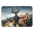 Francisco Goya The Sabbath of Witches  Easy Maintenance Bath Mat