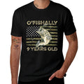 Ofishally 9 Year Old 9th Birthday US Fishing  Versatile T-Shirt