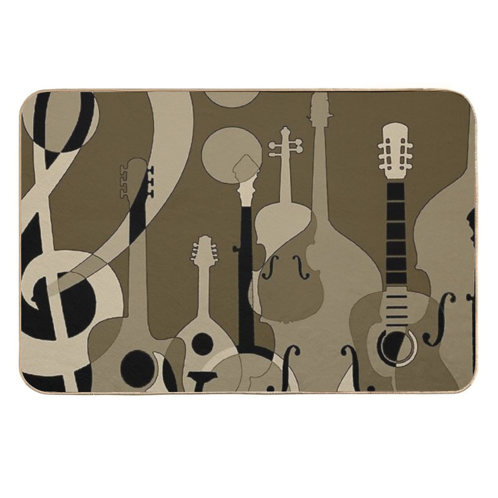 Music Lover  Long-Lasting Bath Mat