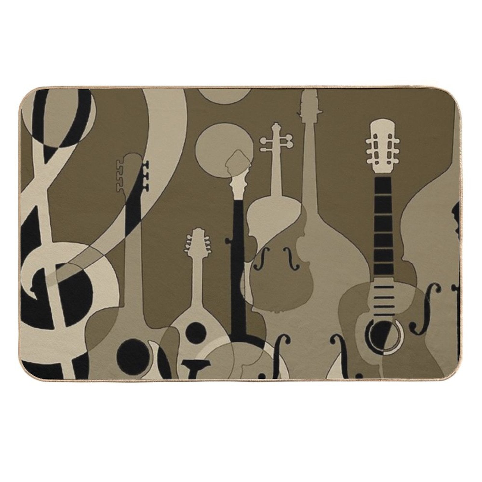 Music Lover  Long-Lasting Bath Mat
