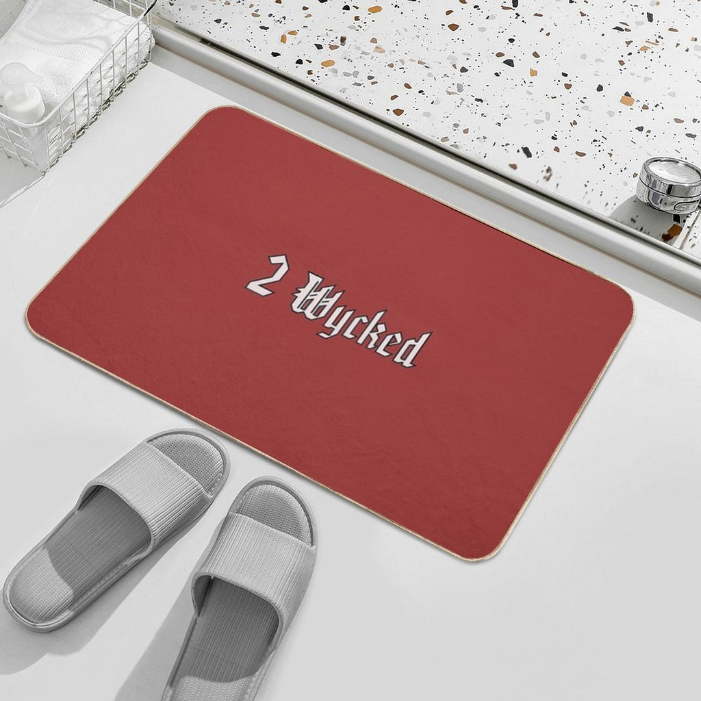 2 Wycked  Rapid-Drying Bath Mat