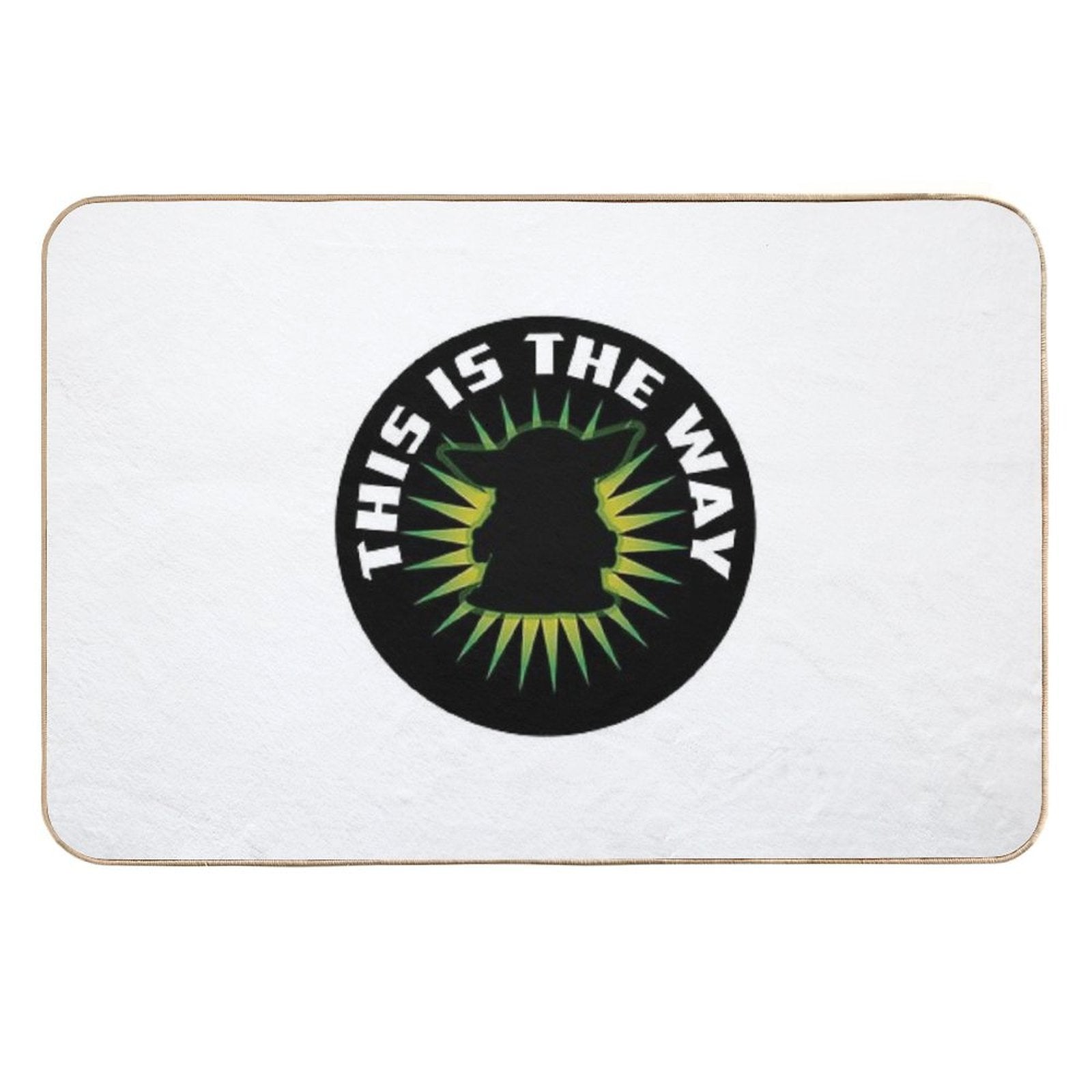 This Is The Way  Odorless Bath Mat