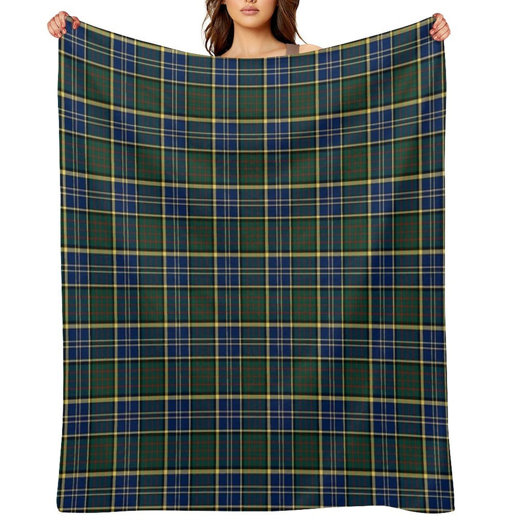 Clan MacMillan Hunting Tartan Eco-conscious Throw Blanket