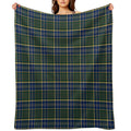 Clan MacMillan Hunting Tartan Eco-conscious Throw Blanket