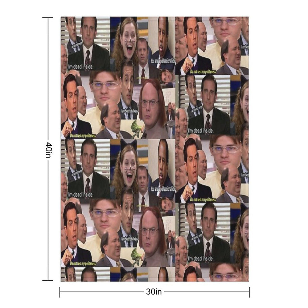 The Office COLLECTION! Easy Care Throw Blanket