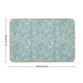 Summer Seashell - Blue Vintage Holiday Season - Relax  Multi-Purpose Bath Mat