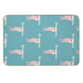 Tenenbaum Flag  Fade-Resistant Bath Mat