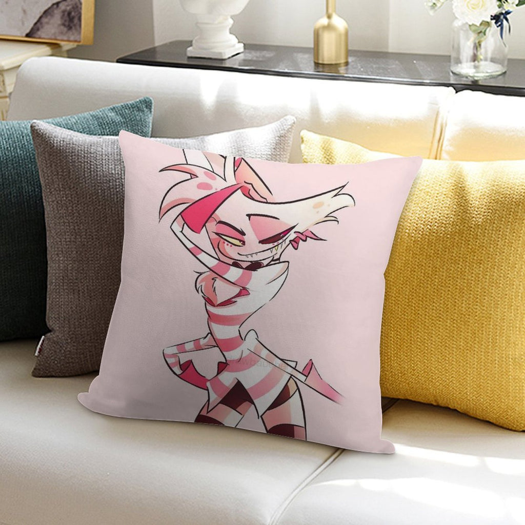 Angel Dust Soft Bedroom Essential Throw Pillow