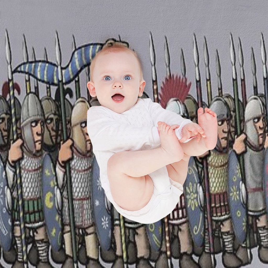 Late Roman Infantry Multi-functional Throw Blanket