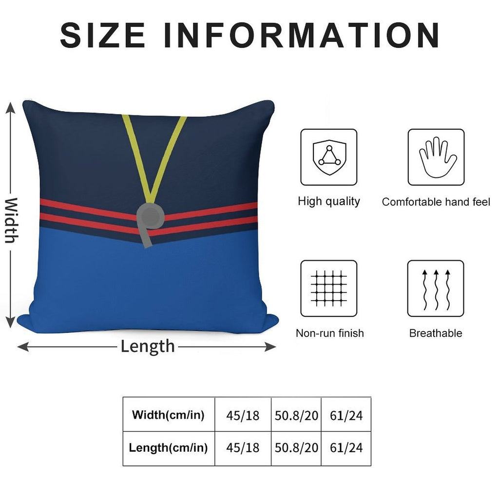 Futbol Lasso Soft Bedroom Essential Throw Pillow