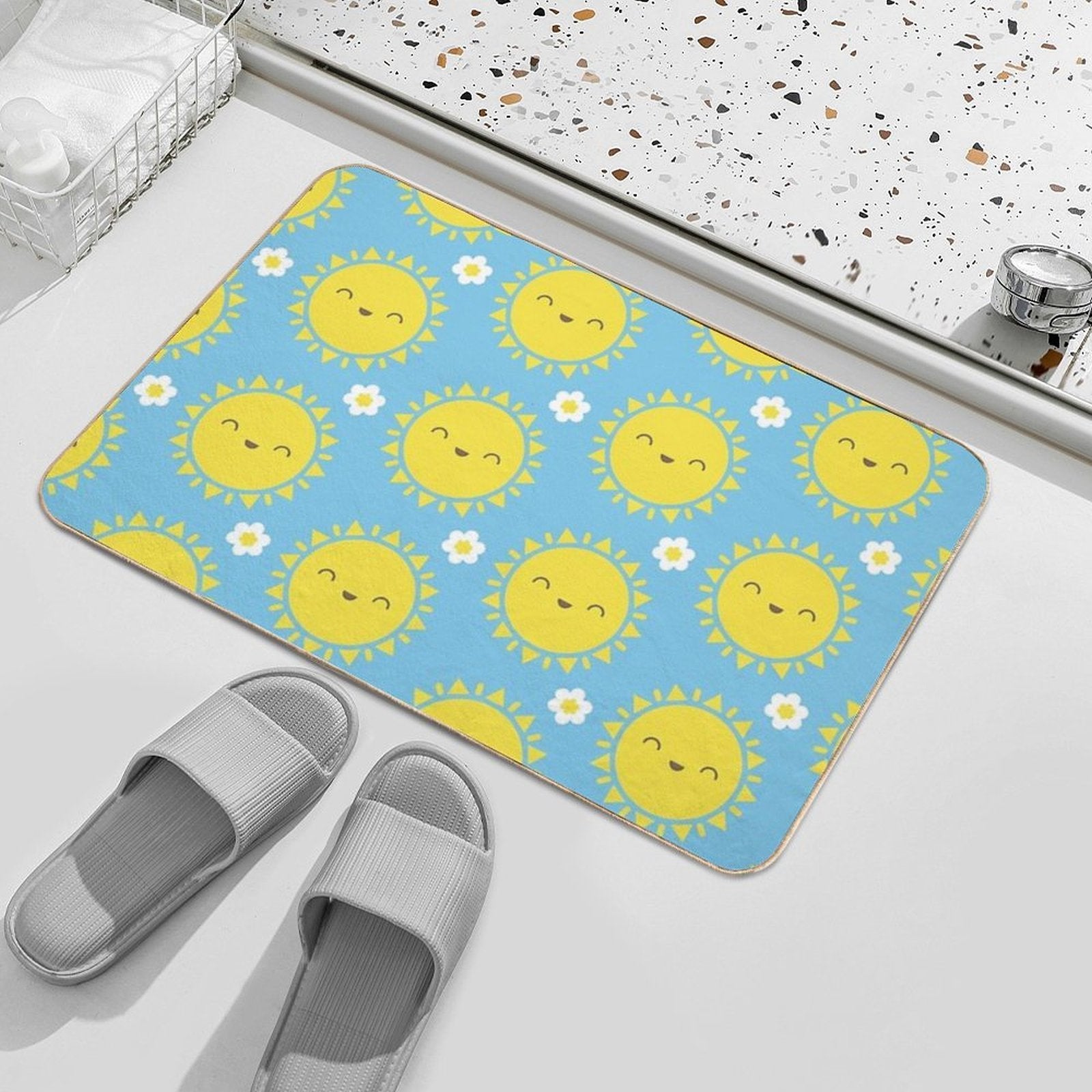 Kawaii Sunny Days  Long-Lasting Bath Mat