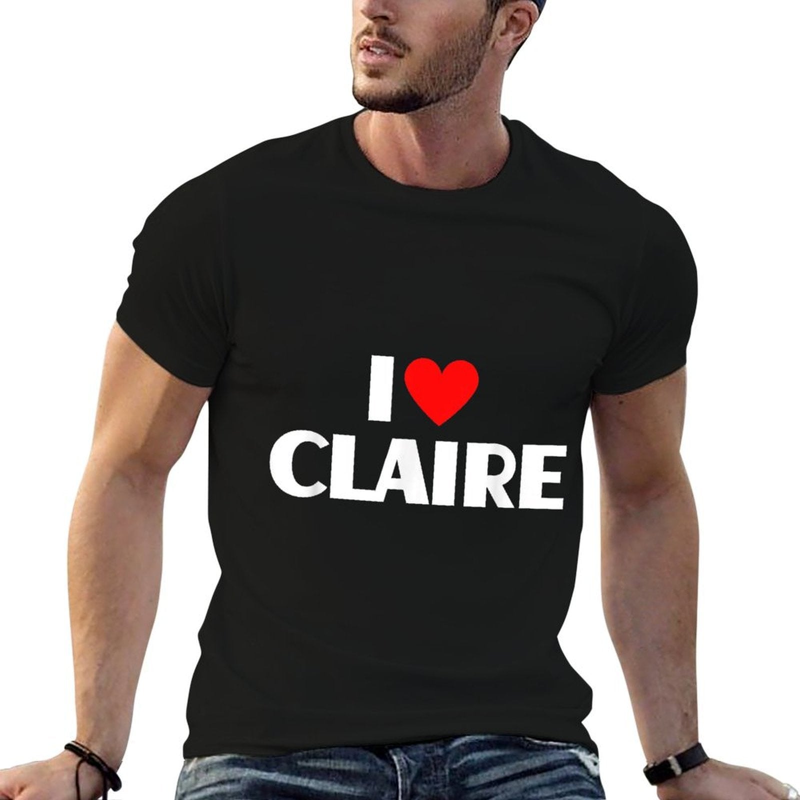 I Love Claire - I Heart Claire  Graphic-printed T-Shirt