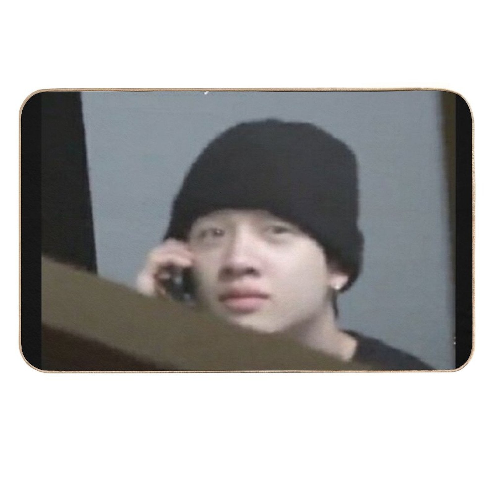 Bang Chan Cellphone Meme  Multi-Purpose Bath Mat