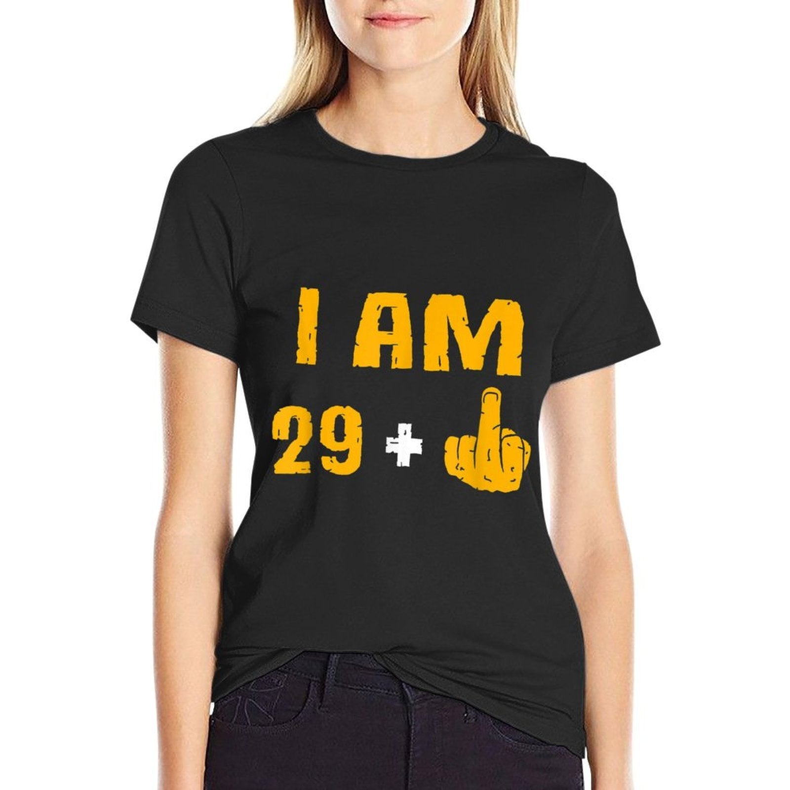 I Am 29 Plus 1 Middle Finger 30 Years Old 30th Birthday  Quick-drying T-Shirt