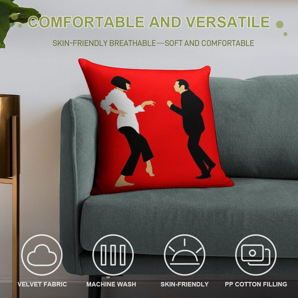 Pulp Fiction Soft Style Accent Throw Pillow
