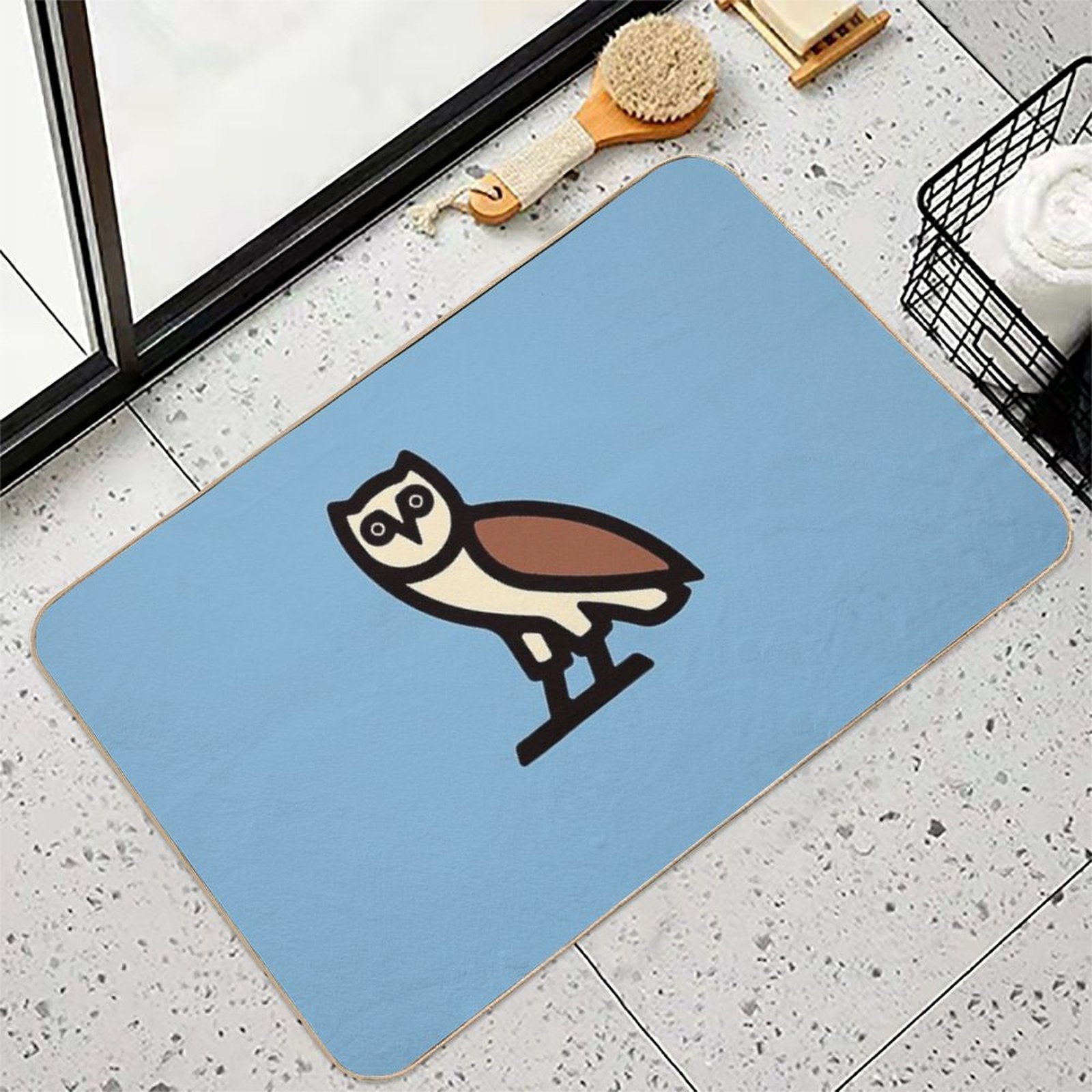 Ovo  Rapid-Drying Bath Mat