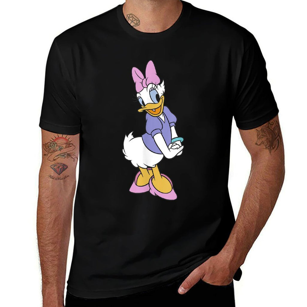 Disney Mickey And Friends Daisy Duck Traditional Portrait  Graphic-printed T-Shirt