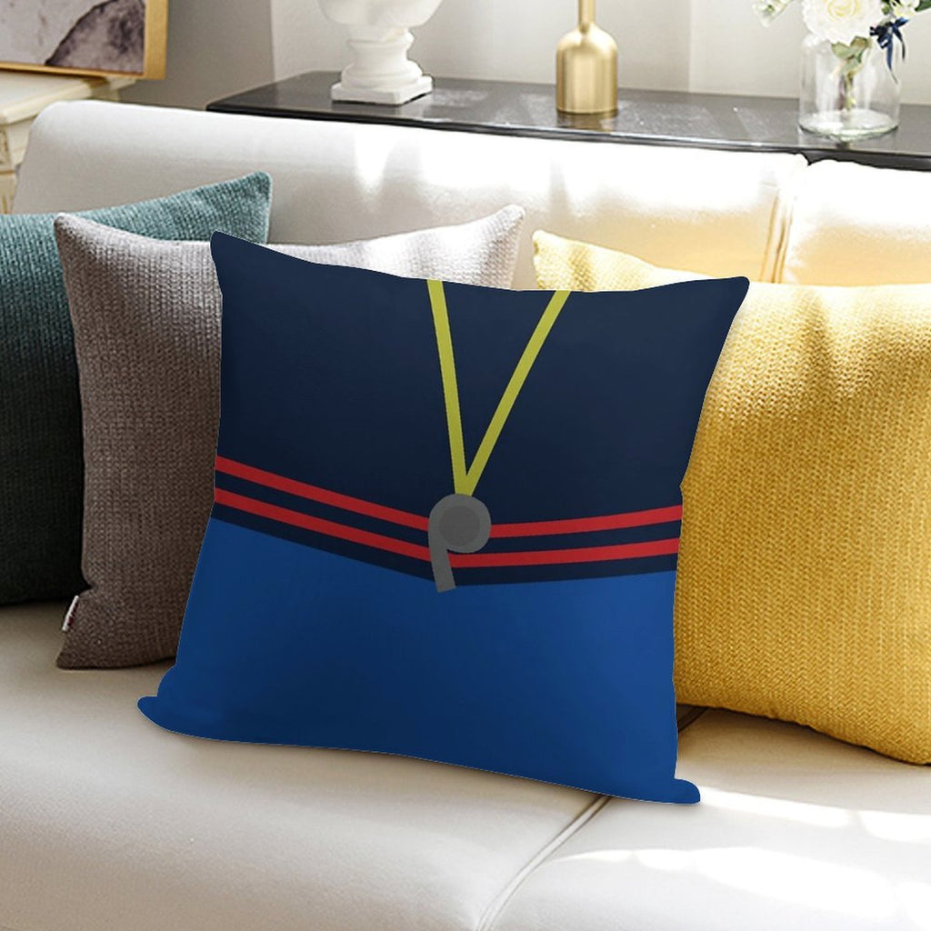 Futbol Lasso Soft Bedroom Essential Throw Pillow