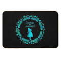 Curiouser And Curiouser! Alice in Wonderland.  Versatile Bath Mat