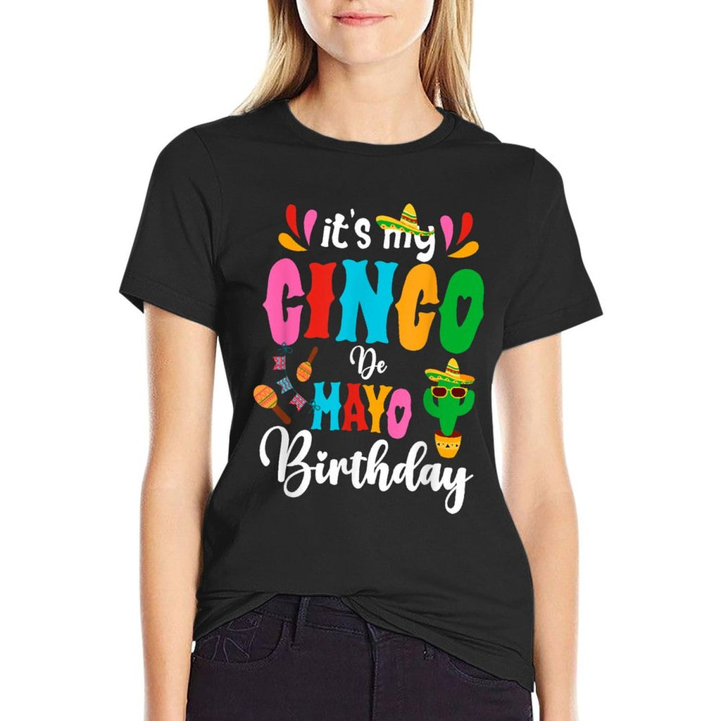 It's My Cinco De Mayo Birthday Mexican Matching Family Party  Stretchy T-Shirt