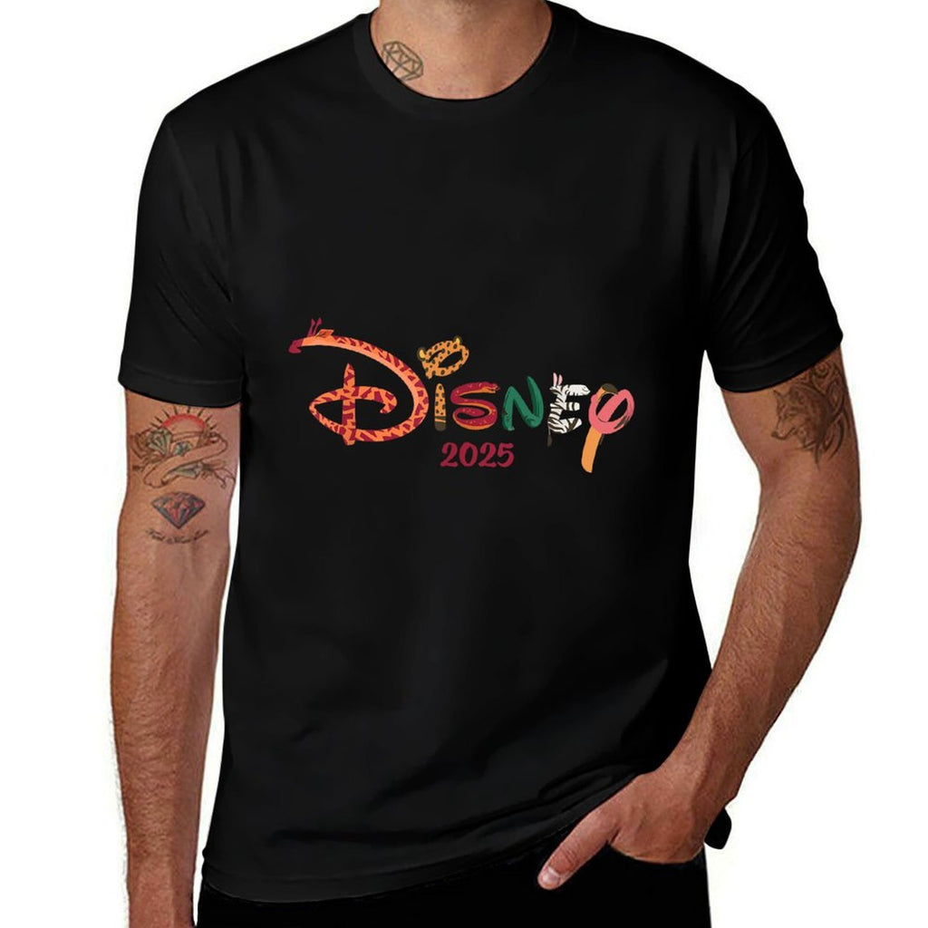 Disney Animal Shape Logo Family Trip Matching Vacation 2025  Vintage-inspired T-Shirt