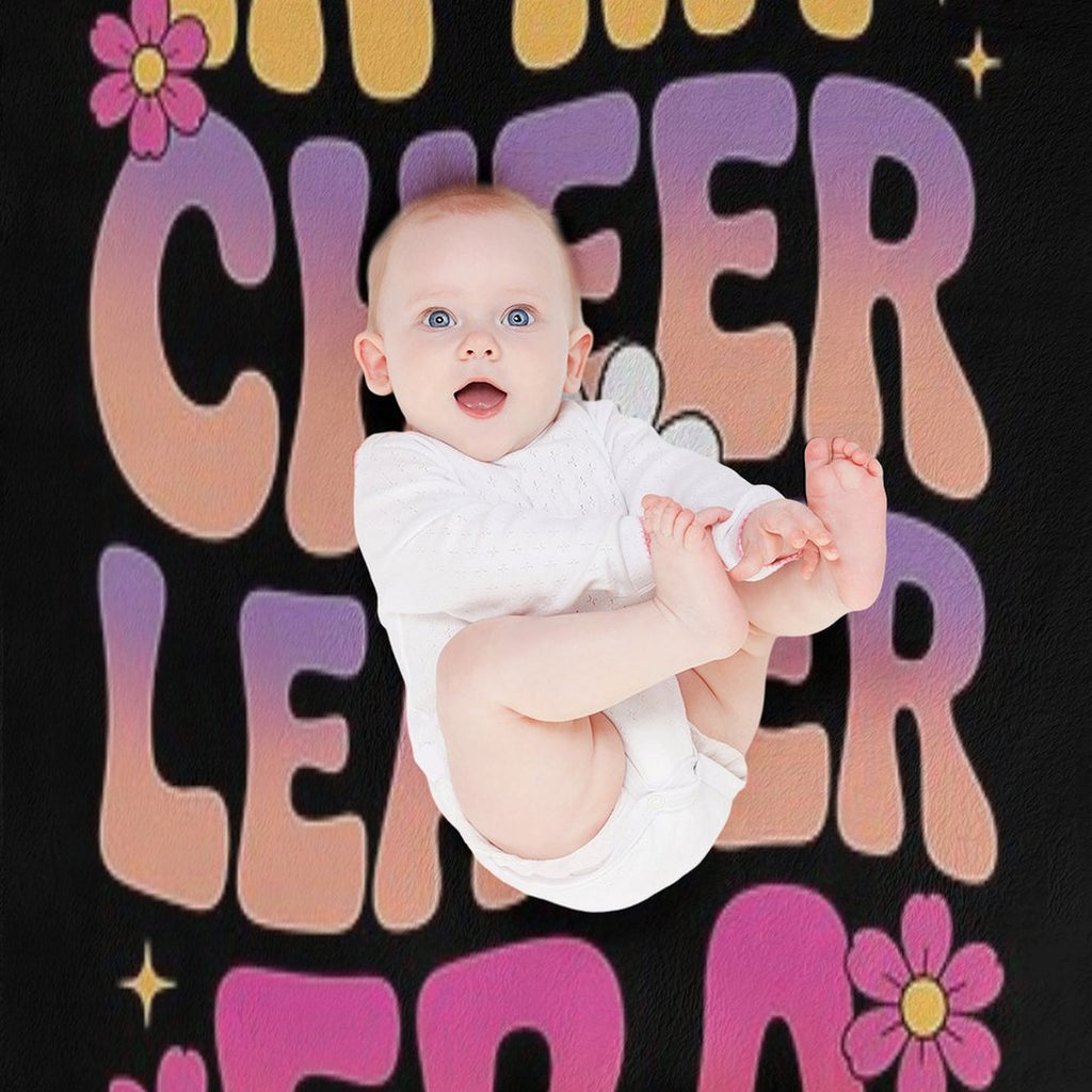 In My Cheer Leader Era Youth Cheerleader Shrink-resistant Throw Blanket