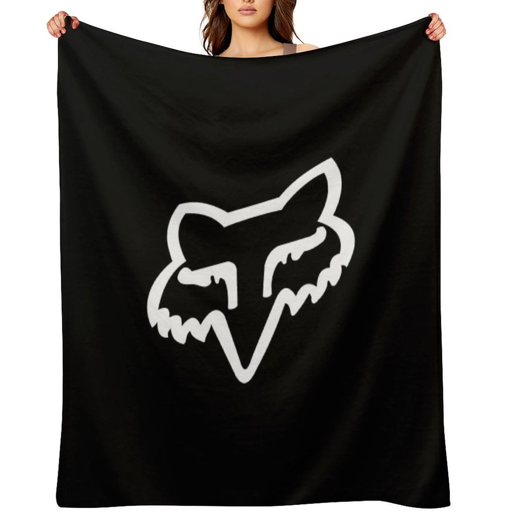 FOX LOGO AUTH RACING Wrinkle-free Throw Blanket