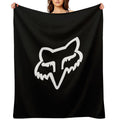 FOX LOGO AUTH RACING Wrinkle-free Throw Blanket