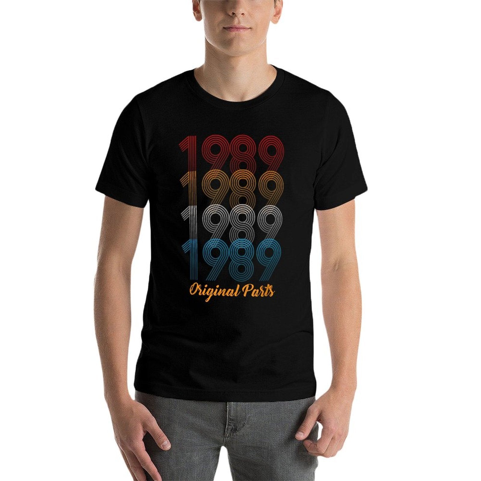 30th Birthday - 1989 Original Parts Retro Funny Gift  Durable T-Shirt