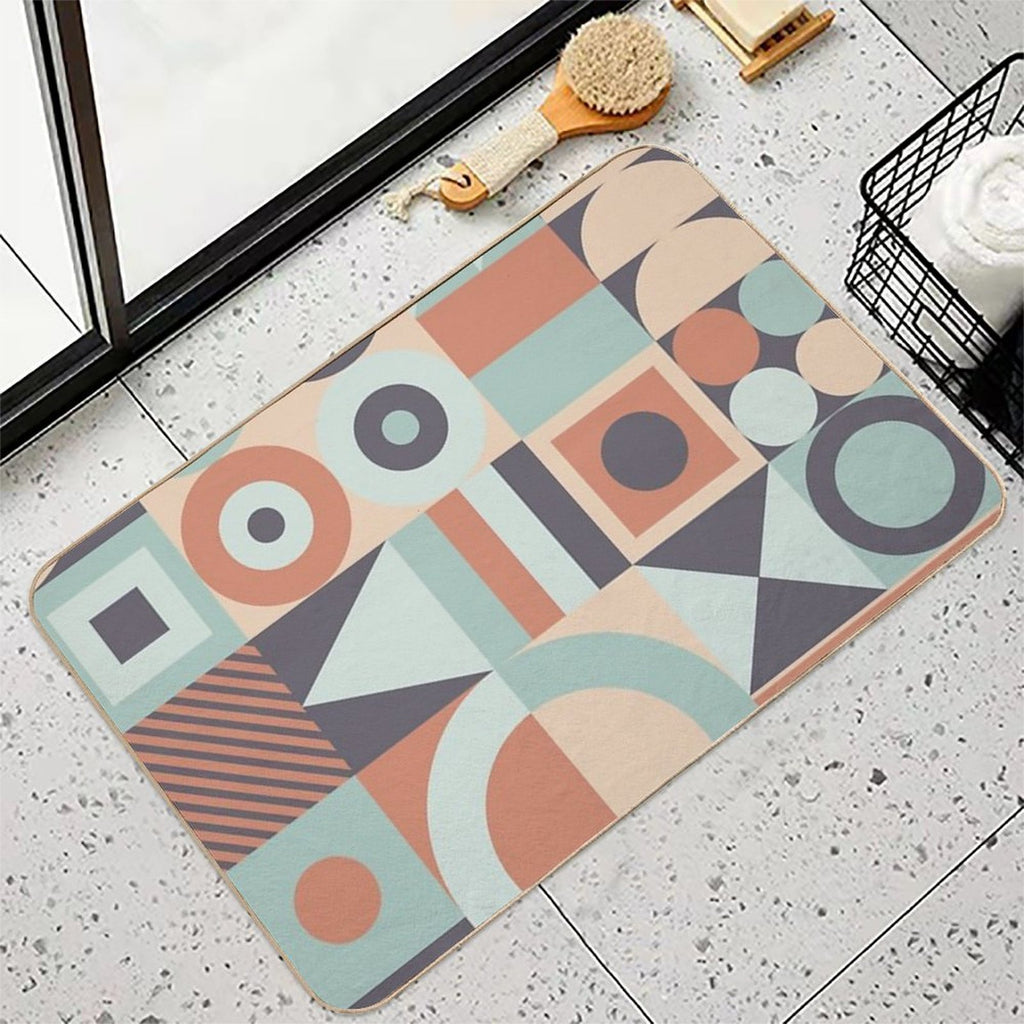 Earthy Elegance  Non-Slip Bath Mat