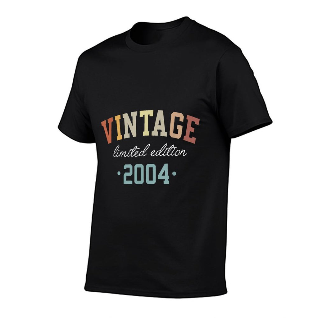 Vintage 2004 Limited Edition 21-Year-Old Gifts 21st Birthday Comfortable T-Shirt