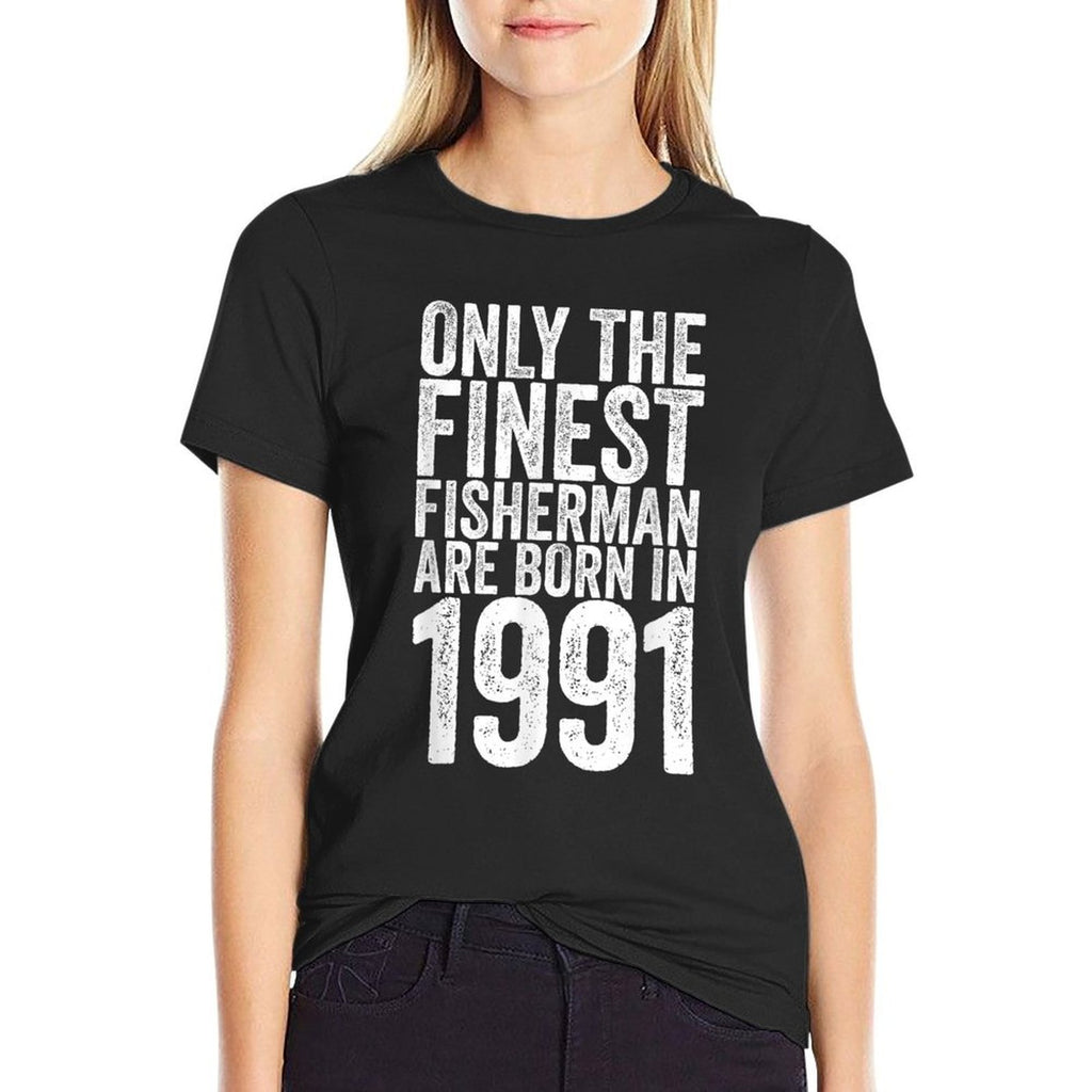 30 Years Old 1991 Funny Fishing 30th Birthday  Classic T-Shirt