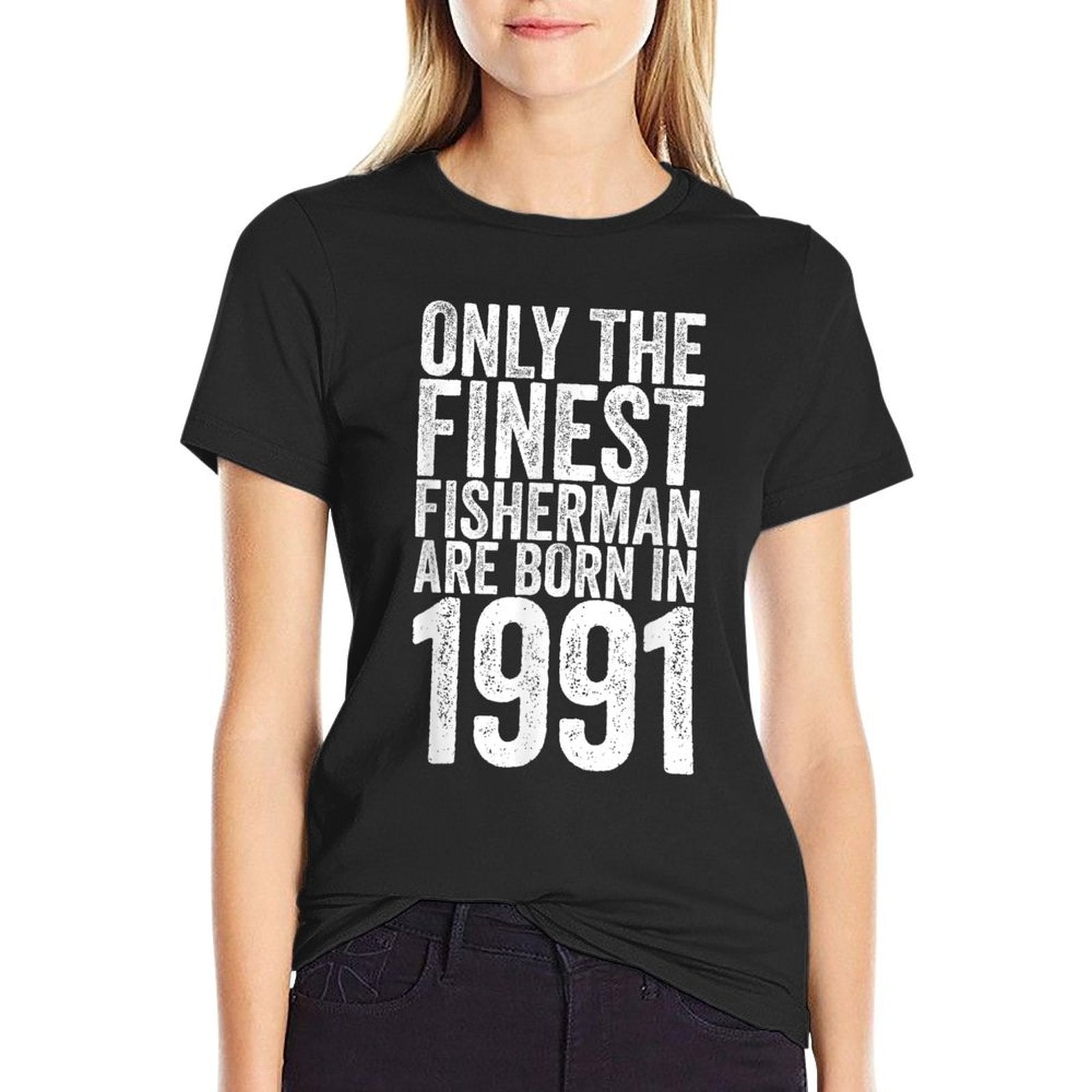 30 Years Old 1991 Funny Fishing 30th Birthday  Classic T-Shirt