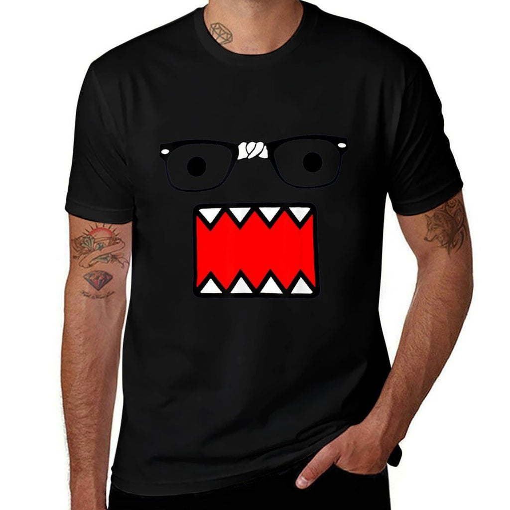 Domo Kun Face 2000's Vintage Cartoon  Durable T-Shirt