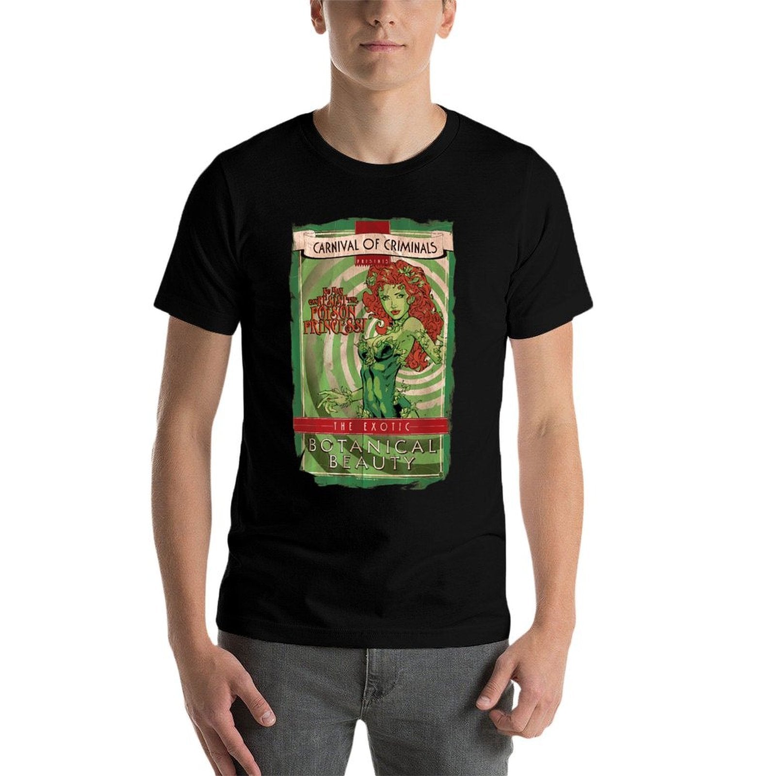 Batman Poison Ivy Botanical Beauty  Relaxed-fit T-Shirt