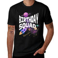 Birthday Squad Space Astronaut Out of World Family Squad  Soft T-Shirt