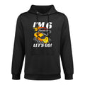 6 Year Old 6th Racing Racecar Birthday Party Boys Girls Adjustable Hood Hoodie