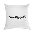 SeaRay Boats Logo Soft Decorative Cover Throw Pillow