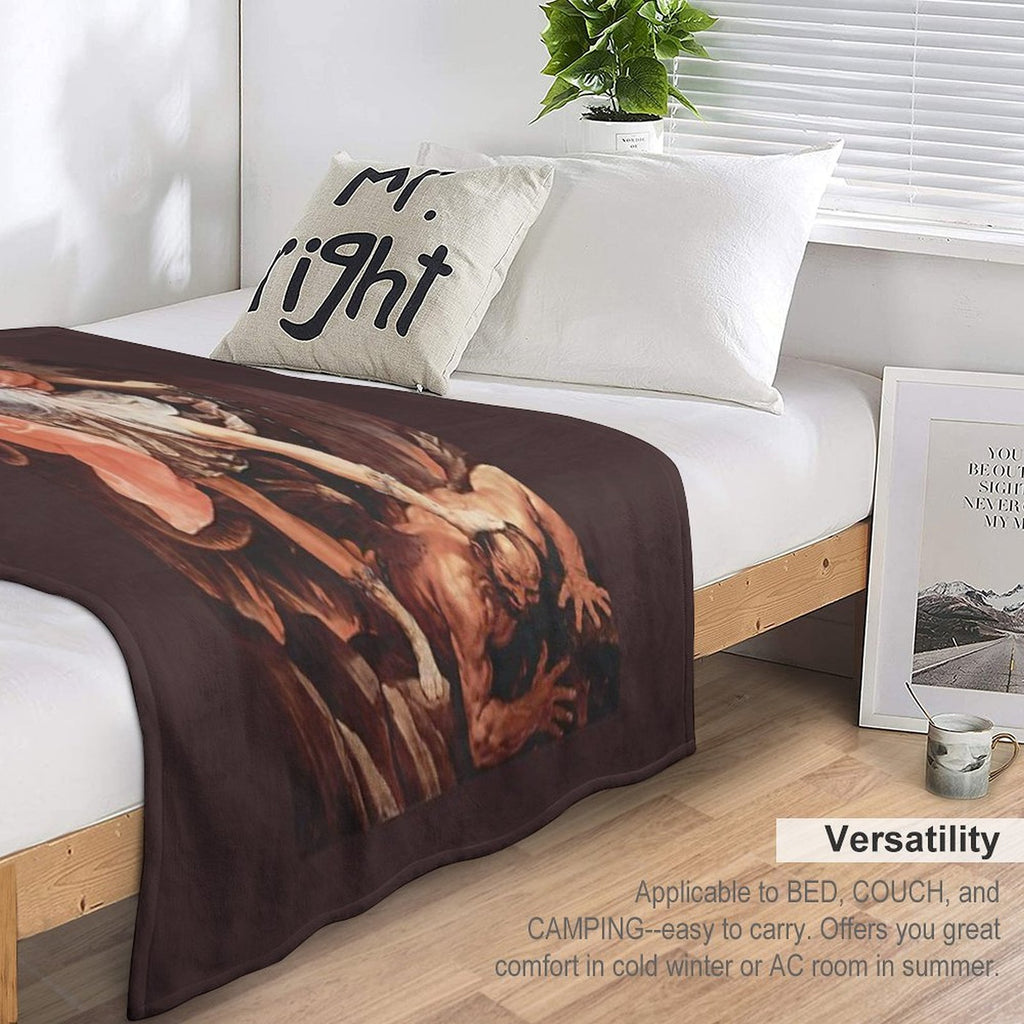 St Michael The Archangel (San Miguel Arcangel ) Guido Reni Sustainable Throw Blanket