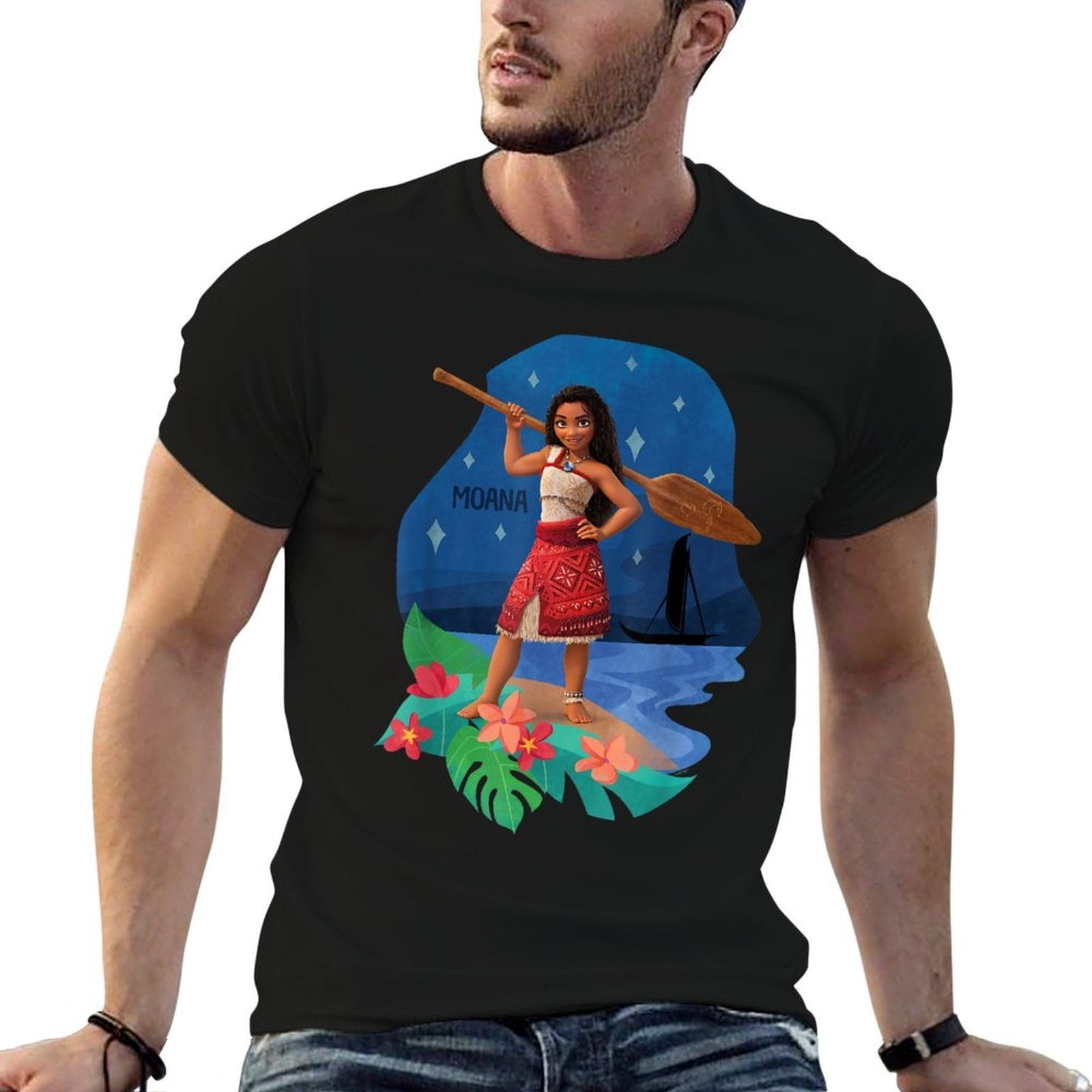 Disney Moana 2 “Moana” Big Sister Matching  Versatile T-Shirt