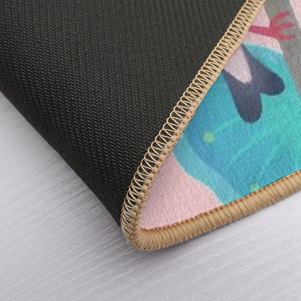 Java Sparrows  Repositionable Bath Mat