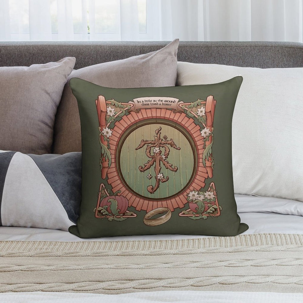 A Hole In The Ground Soft Easy Maintenance Throw Pillow
