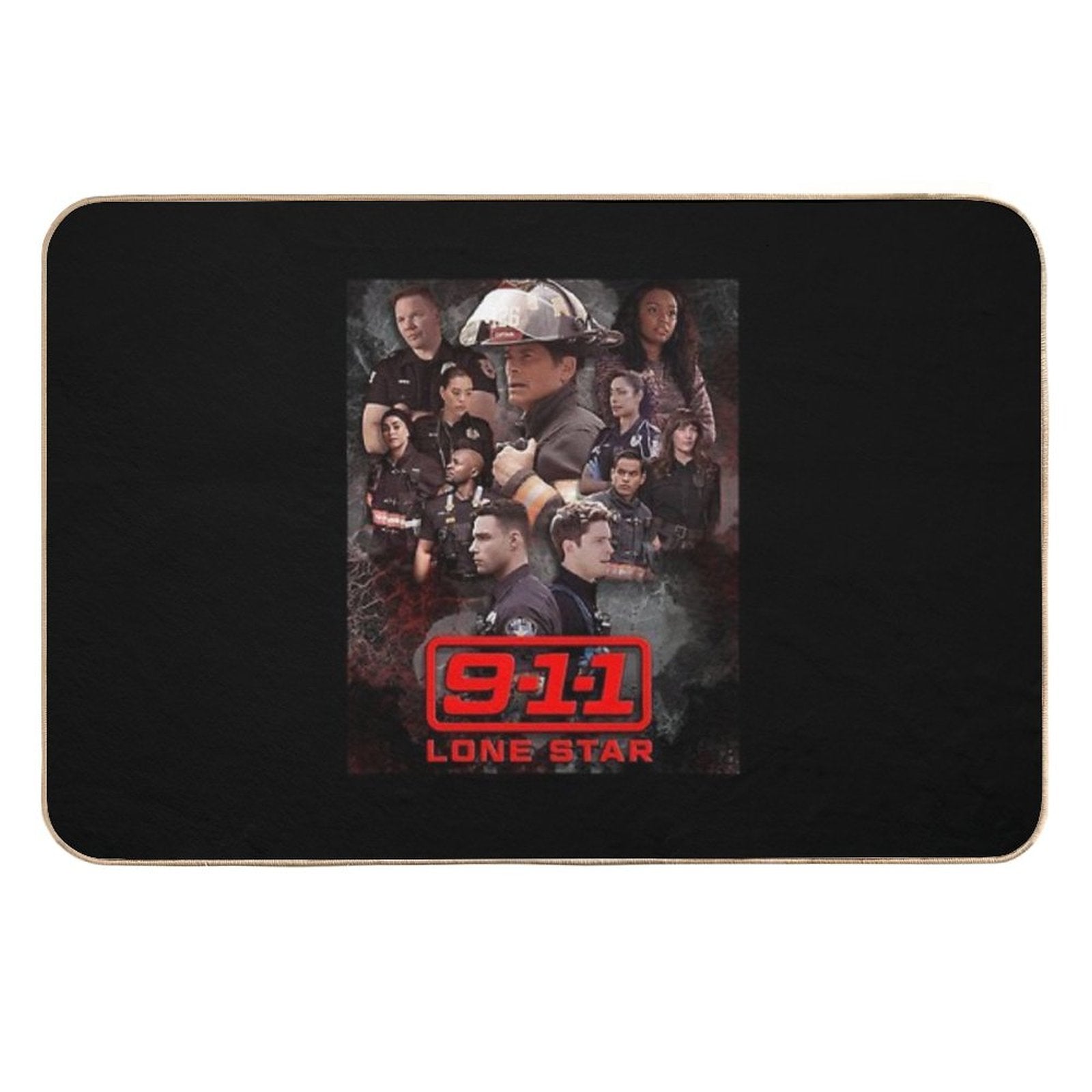 911 Lone Star - Cellular  Long-Lasting Bath Mat