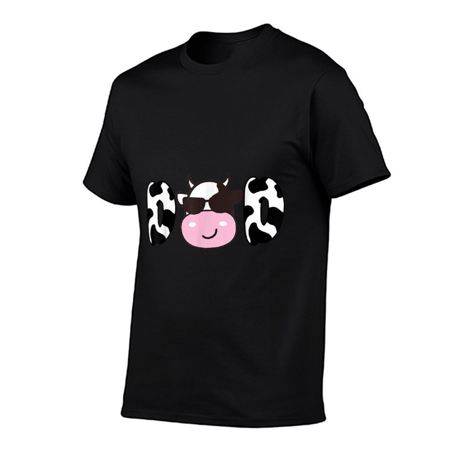 Dad of The Birthday Girl Funny Cow Daddy Papa Bday Matching  Breathable T-Shirt